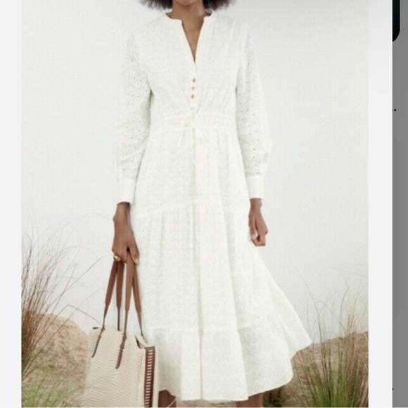 chinese dress ladies Zara Gold Embroidered Midi Dress